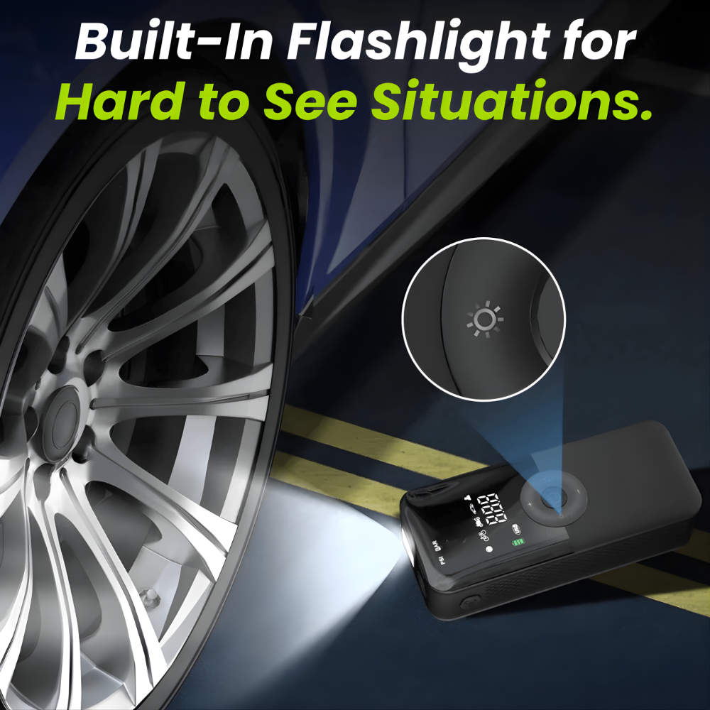 Carlabs™ PumpGo | Inflate Anything, Anywhere