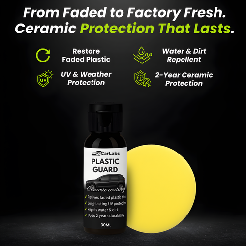 Carlabs™ Plastic Guard | Exterior Trim Coating