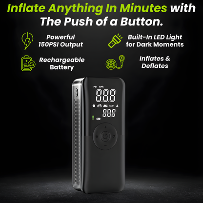 Carlabs™ PumpGo | Inflate Anything, Anywhere