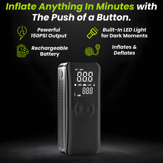Carlabs™ PumpGo | Inflate Anything, Anywhere