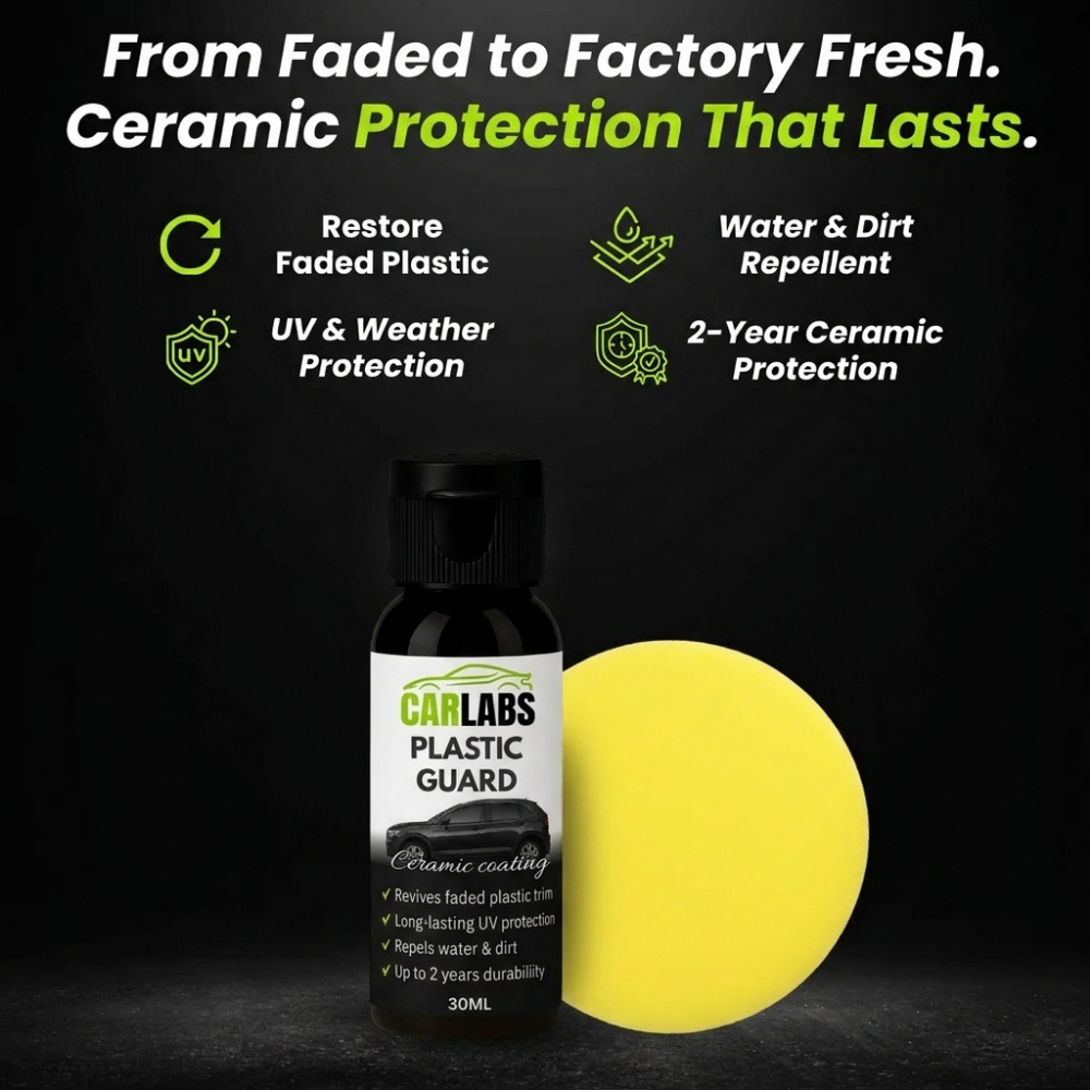 Carlabs™ Plastic Guard | Exterior Trim Coating