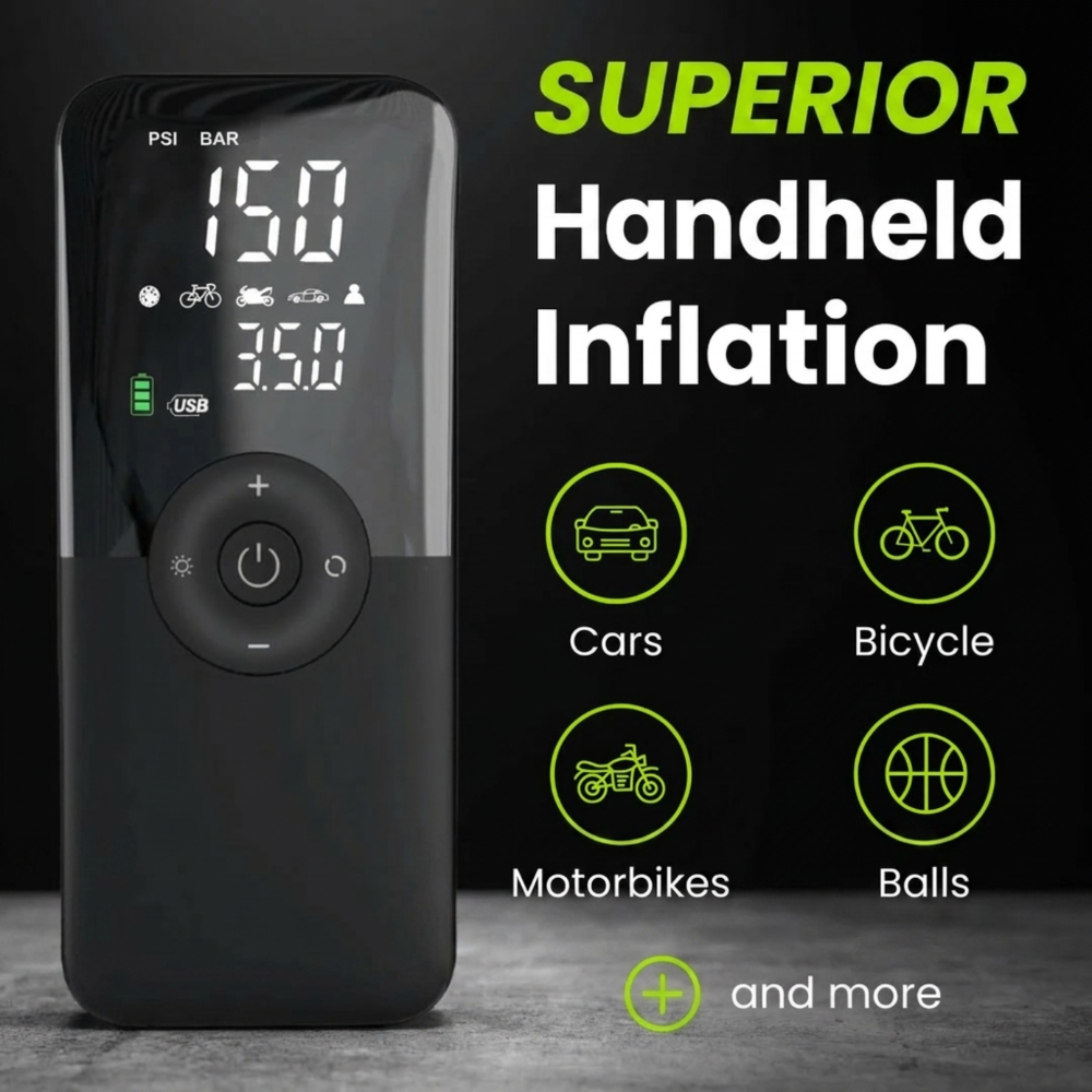 Carlabs™ PumpGo | Inflate Anything, Anywhere