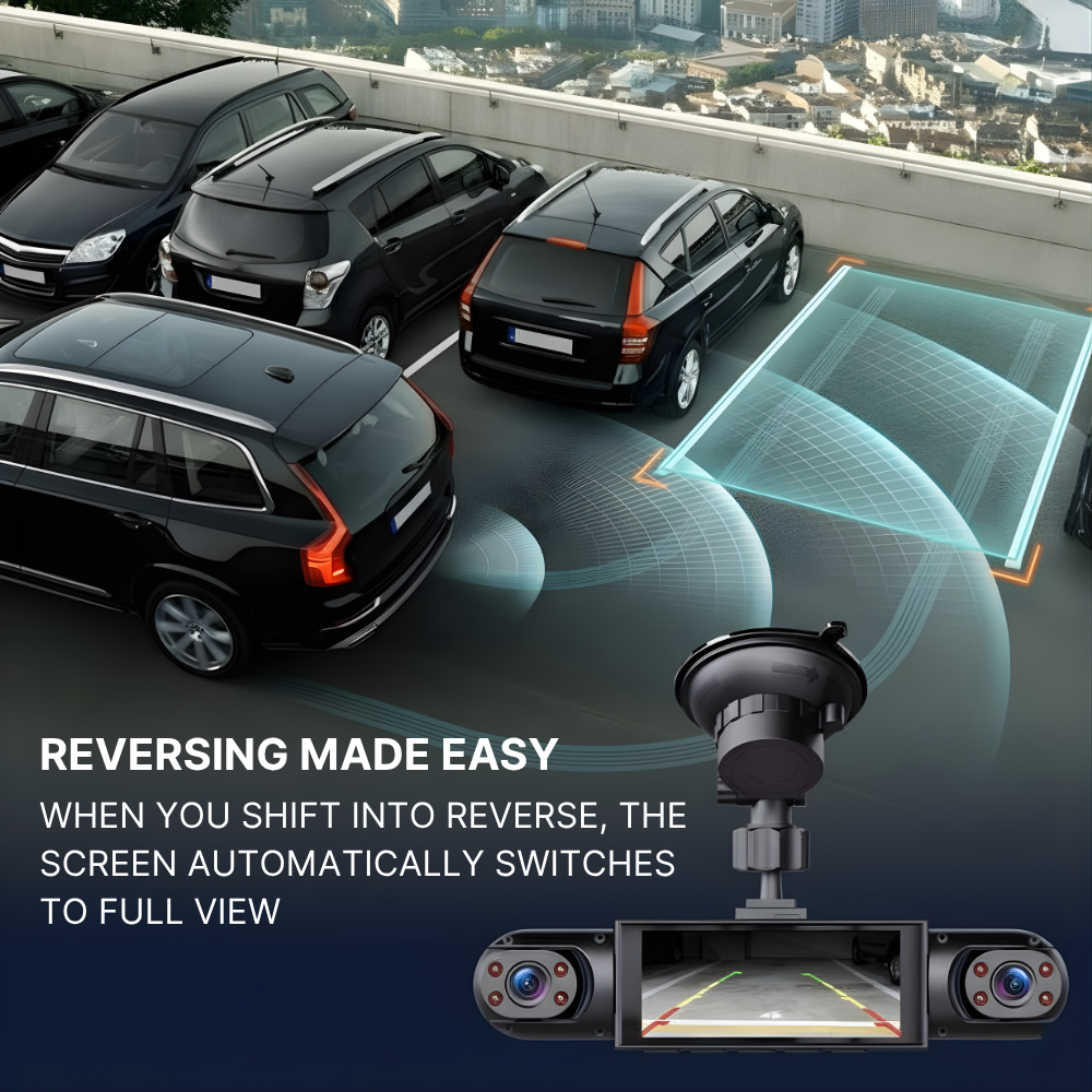 Carlabs - 360° View Dash Cam Full HD